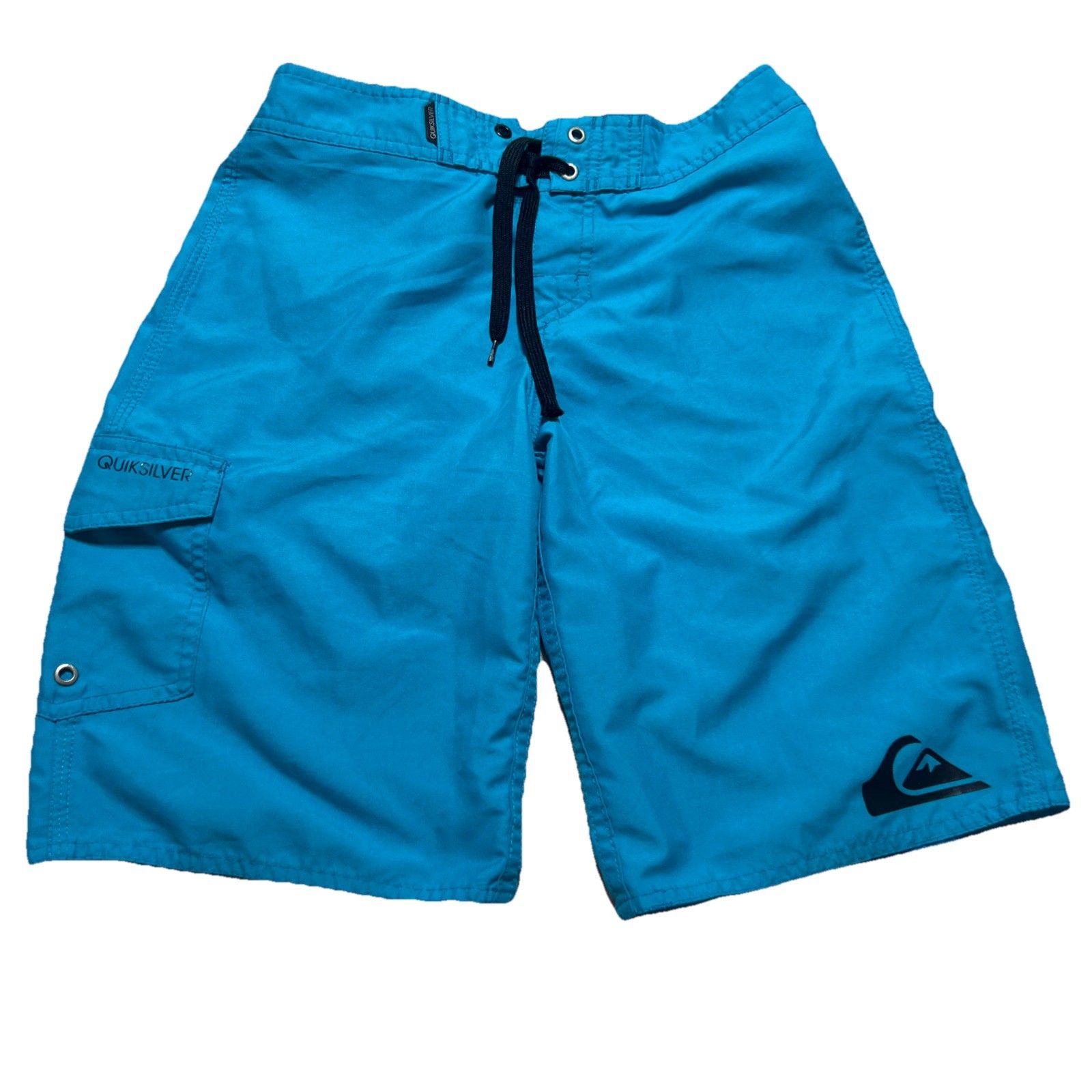 Boy's Youth Quiksilver Size 27 Polyester Swim Boardshorts Shorts